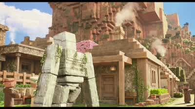Unless you start messing with the villagers. - A Minecraft Movie