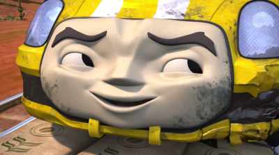 Unless you're worried that
you can't keep up with Thomas. - Thomas & Friends: Big World! Big Adventures! The Movie