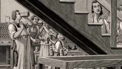 Unlike all the other workers,
he did not drink - Benjamin Franklin