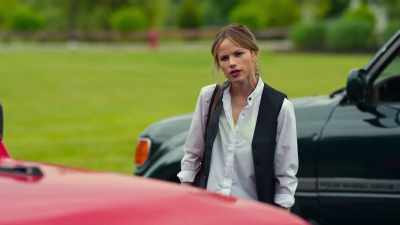 Unlocking the steering wheel. - Daughter of the Bride