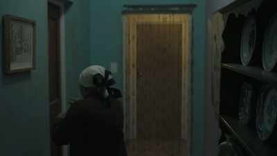 (unlocks door) - Trackers