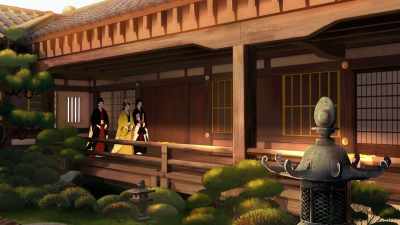 Unnoticed, colorless,
and bland. [chuckles] - BLUE EYE SAMURAI