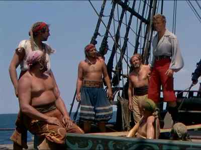 Untie the others. Move! - The Crimson Pirate