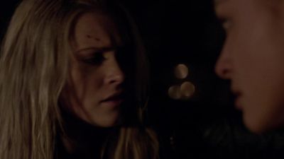 Untie her wrists.
Hold her steady. - The 100