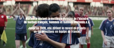 UNTIL 2020, SHE HELD
THE RECORD OF 81 GOALS - Marinette