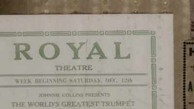 Until we arrived in town, - Louis Armstrong's Black & Blues
