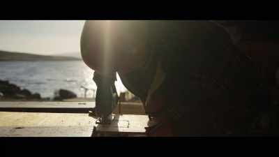 Until he came in one evening
with a big smile on his face - Billy & Molly: An Otter Love Story