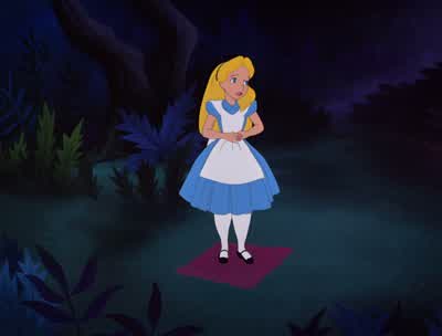 Well when when one's lostI I suppose it's good adviceto stay where you are until someone finds youBut But who'd ever think to look for me hereGood adviceIf If If If I'd listened earlier I I wouldn't be hereBut But that's just the trouble with meI give - Alice in Wonderland