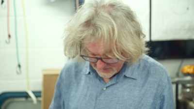 Until recently, I was using it,
it was screwed to the edge
of that bench, - James May and the Dull Men