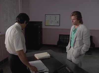 Until your transfer comes through,
you're still with the unit. - Miami Vice