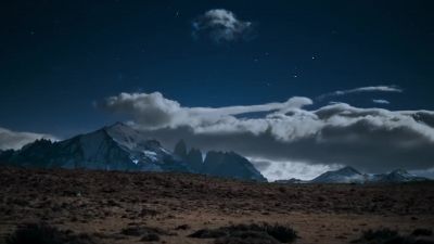 Untouched by the lights of humanity, - Earth at Night in Color