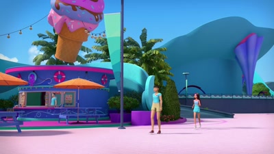 Untuk mulai mengerjakan "ide hebatmu". - Barbie: Skipper and the Big Babysitting Adventure