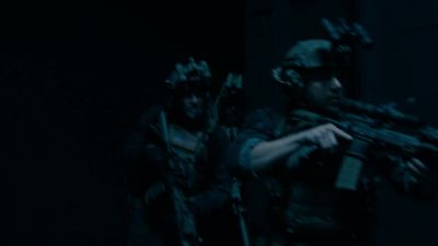 Up ahead! Up ahead!
Go, go, go, go, go! - SEAL Team