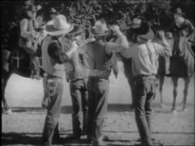 Up in the air, men! - West of the Divide