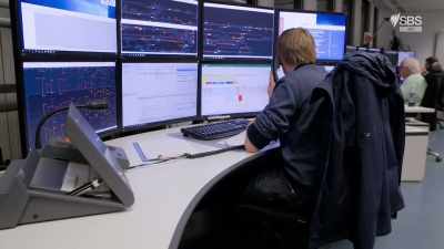 Up in the Control Room,
Mario is still dealing - World's Busiest Train Stations