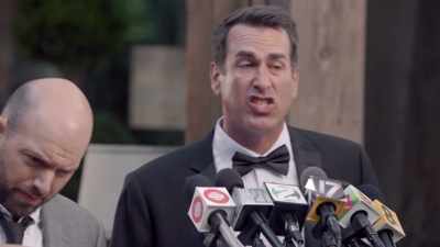 Up next, was graduation, - Rob Riggle's Ski Master Academy