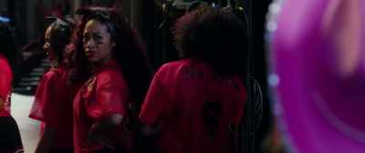 Up next, it is our undefeated
stepping champions. - Step Sisters