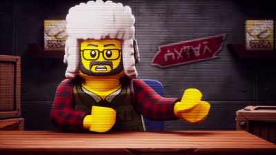 Up next, more activity from
the mysterious Night Ghost. - LEGO Ninjago: Dragons Rising