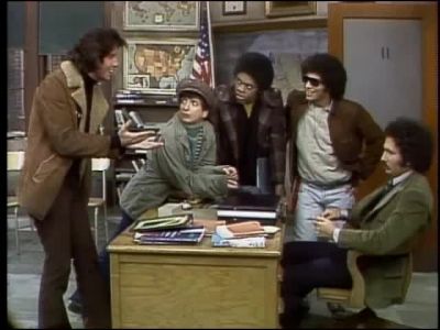 Up your nose with a rubber hose - Welcome Back, Kotter