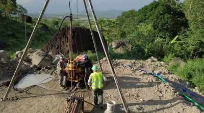 ‐ Up on the mountain,
the team has been attempting - Lost Gold of World War II