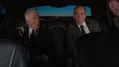 Up on the wrong side
of bed this morning, Albert? - Twin Peaks