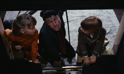 Up where the smoke is all billowed and curled - Mary Poppins