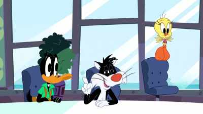 - Up!
- Uh, how far up exactly? - Bugs Bunny Builders