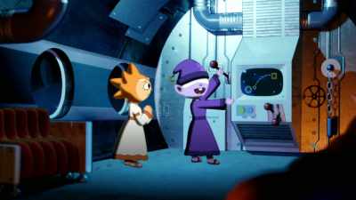 Up-up-up. Now that we have
the destination, - Adventure Time: Fionna & Cake