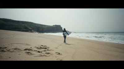 [upbeat acoustic guitar music] - 100 Foot Wave