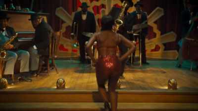 (upbeat brass band jazz) - The Porter