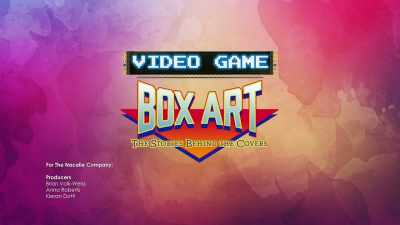 [upbeat electronic music] - Video Game Box Art: The Stories Behind the Covers