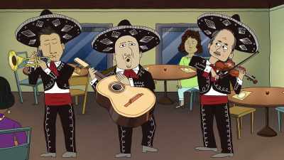 [upbeat mariachi music] - Ten Year Old Tom