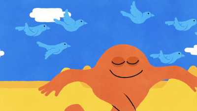 -[upbeat music playing]
-[birds chirping] - Headspace Guide to Meditation