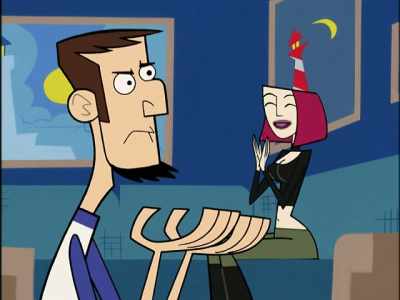 -♪ (UPBEAT MUSIC PLAYING) ♪
-(PANTS) - Clone High
