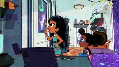 (upbeat music playing) - Marvel's Moon Girl and Devil Dinosaur