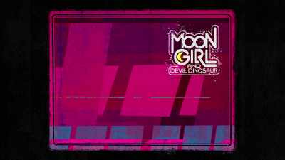 (upbeat music playing) - Marvel's Moon Girl and Devil Dinosaur