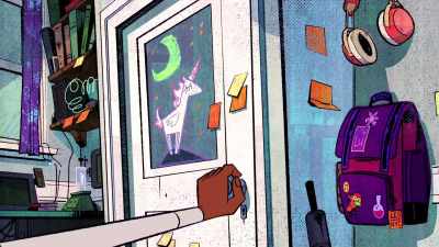 (upbeat music playing) - Marvel's Moon Girl and Devil Dinosaur