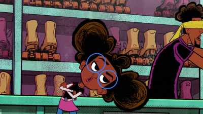 (upbeat music playing) - Marvel's Moon Girl and Devil Dinosaur