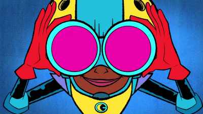 (upbeat music playing) - Marvel's Moon Girl and Devil Dinosaur