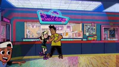 [upbeat music playing] - Marvel's Moon Girl and Devil Dinosaur