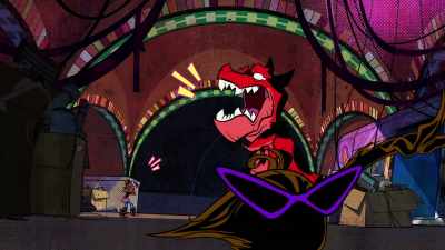 (upbeat music playing) - Marvel's Moon Girl and Devil Dinosaur