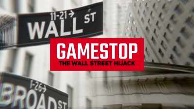 [upbeat music playing] - GameStop: The Wall Street Hijack