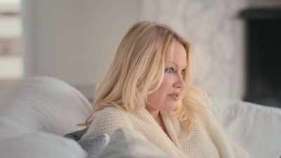 [upbeat music playing] - Pamela, A Love Story