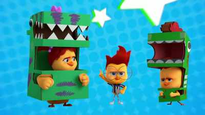 [upbeat music playing] - The Chicken Squad