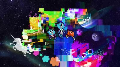 [ Upbeat music plays ] - The Amazing World of Gumball