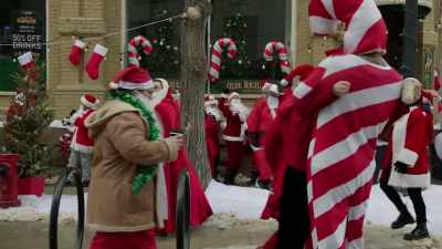 [upbeat music] - The Santa Summit