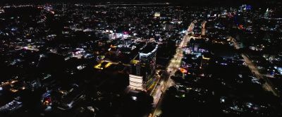 [upbeat music] - Christmas in Lagos
