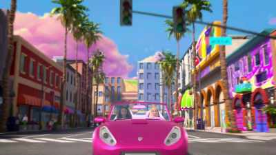[upbeat pop theme music] - Barbie: A Touch of Magic