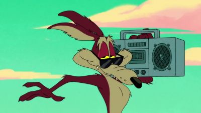 [upbeat surf music playing] - Looney Tunes Cartoons