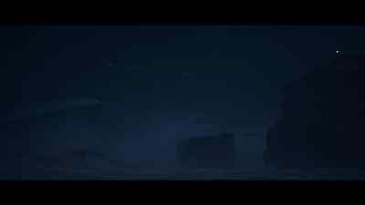 [upbeat suspenseful music] - 100 Foot Wave